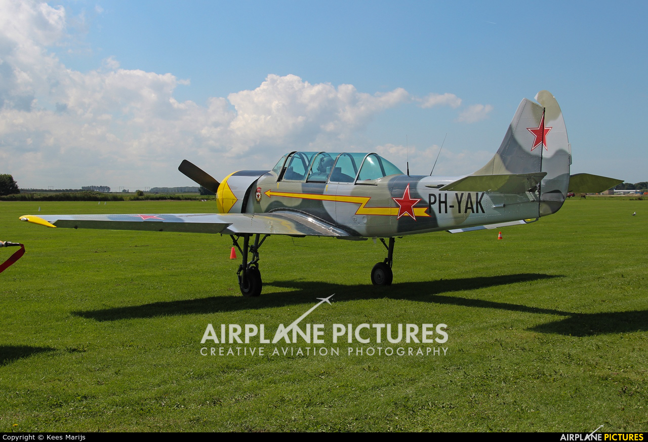 Private PH-YAK aircraft at Middelburg - Midden Zeeland