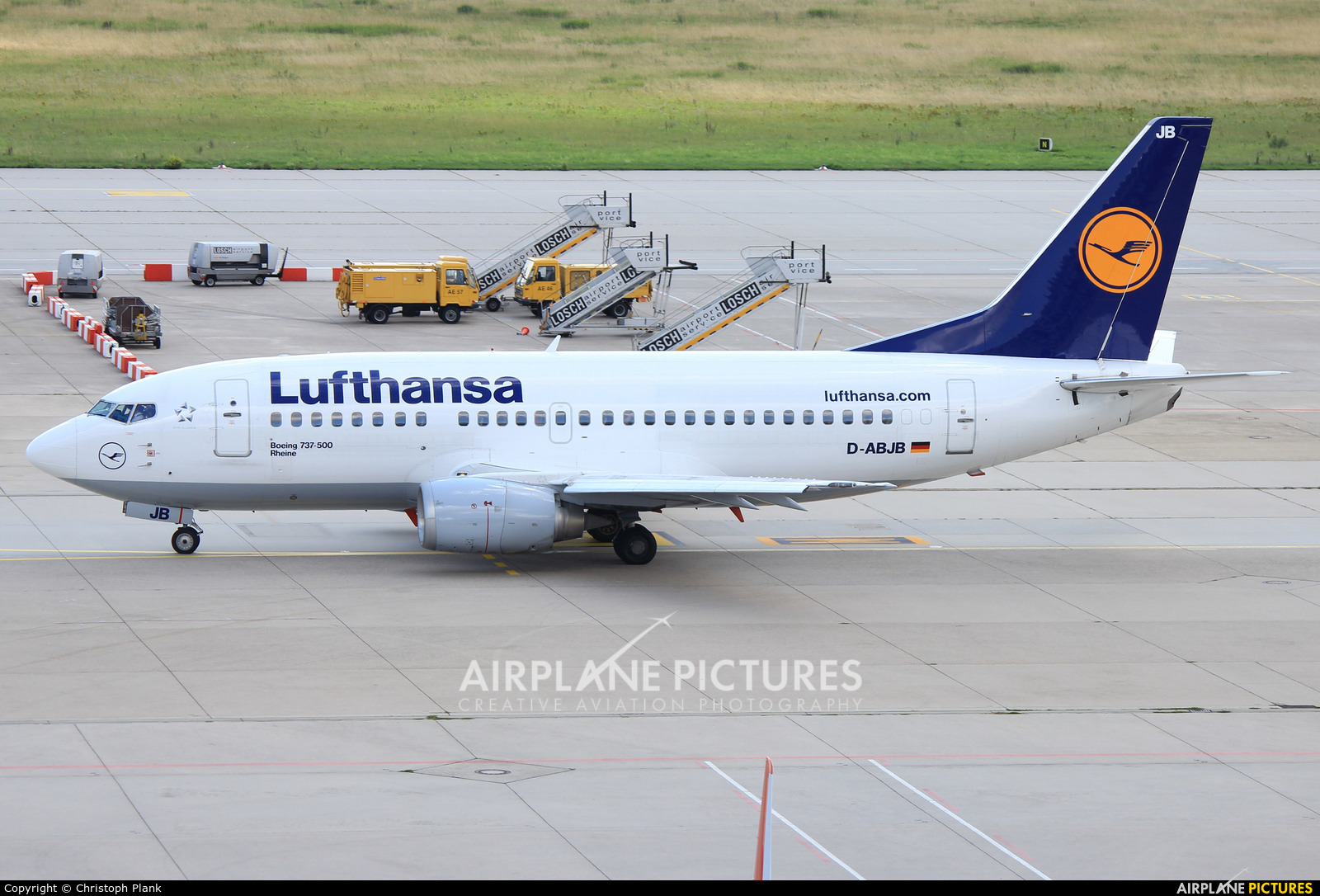 Lufthansa D-ABJB aircraft at Stuttgart