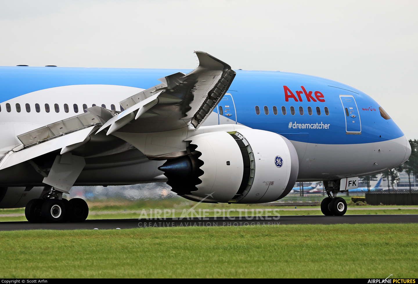 Arke/Arkefly PH-TFK aircraft at Amsterdam - Schiphol
