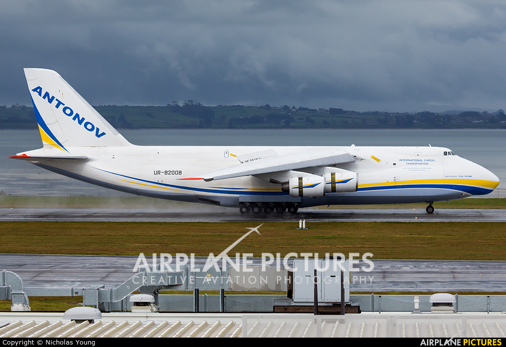 Antonov Airlines /  Design Bureau UR-82008 aircraft at Auckland Intl