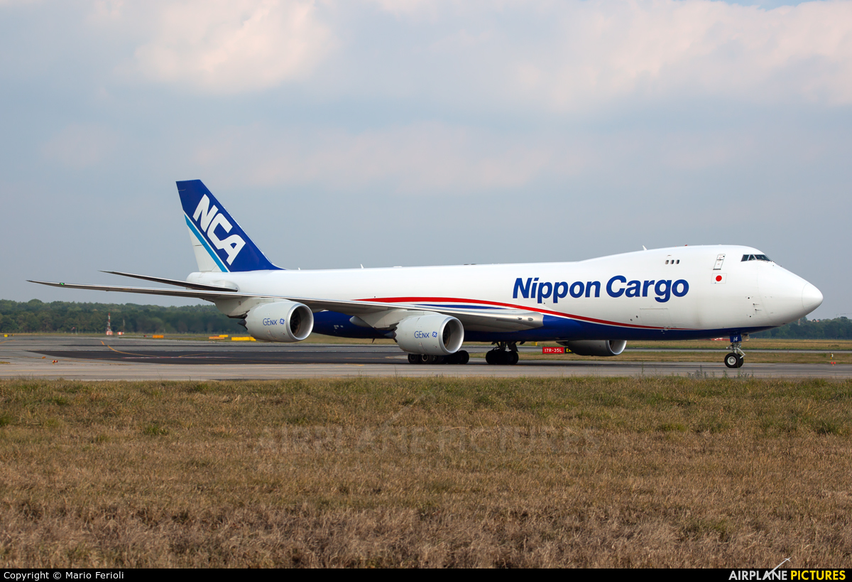 Nippon Cargo Airlines JA14KZ aircraft at Milan - Malpensa