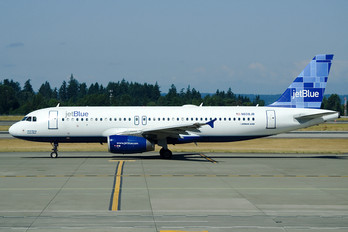 N608JB - JetBlue Airways Airbus A320