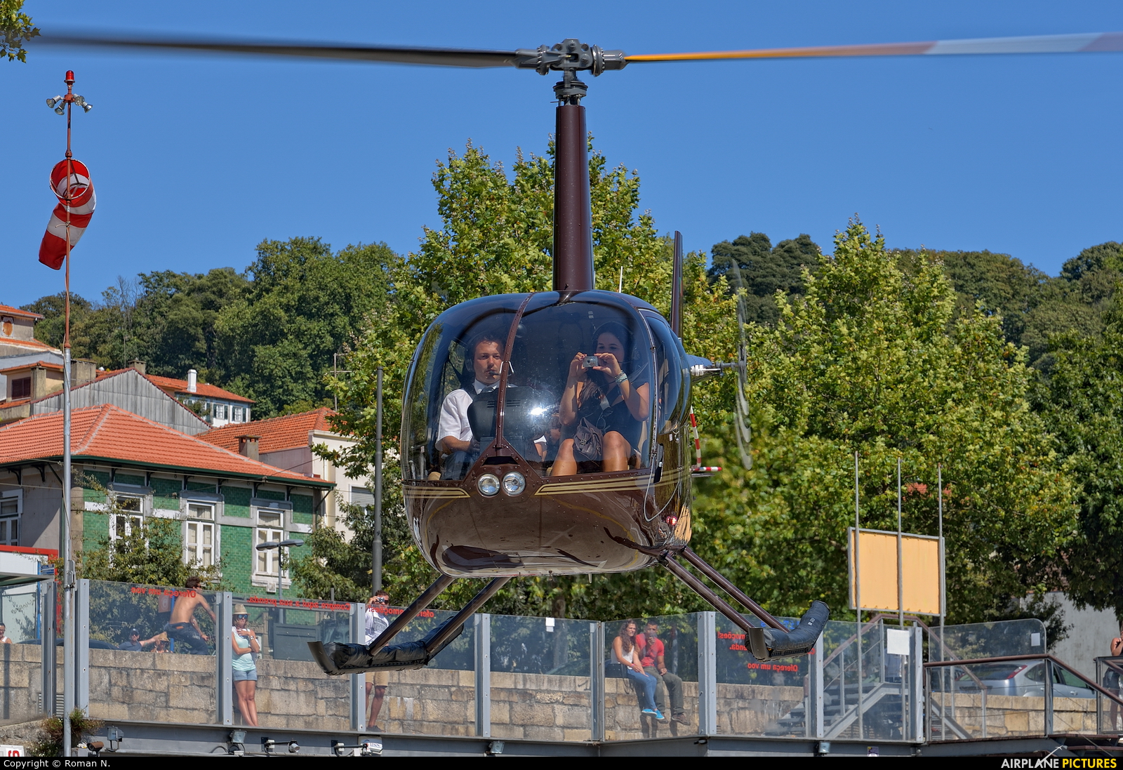 Helitours CS-HHX aircraft at Porto
