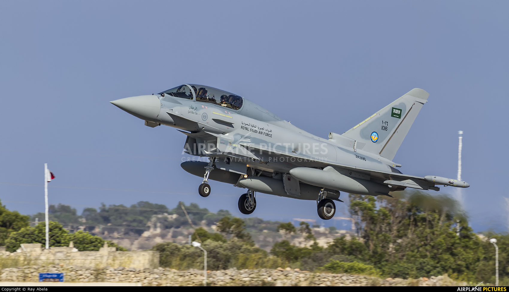 Saudi Arabia - Air Force ZK396 aircraft at Malta Intl