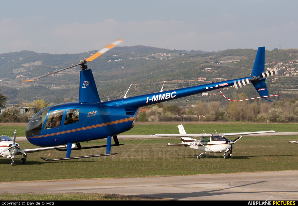Private I-MMBC aircraft at Verona - Boscomantico