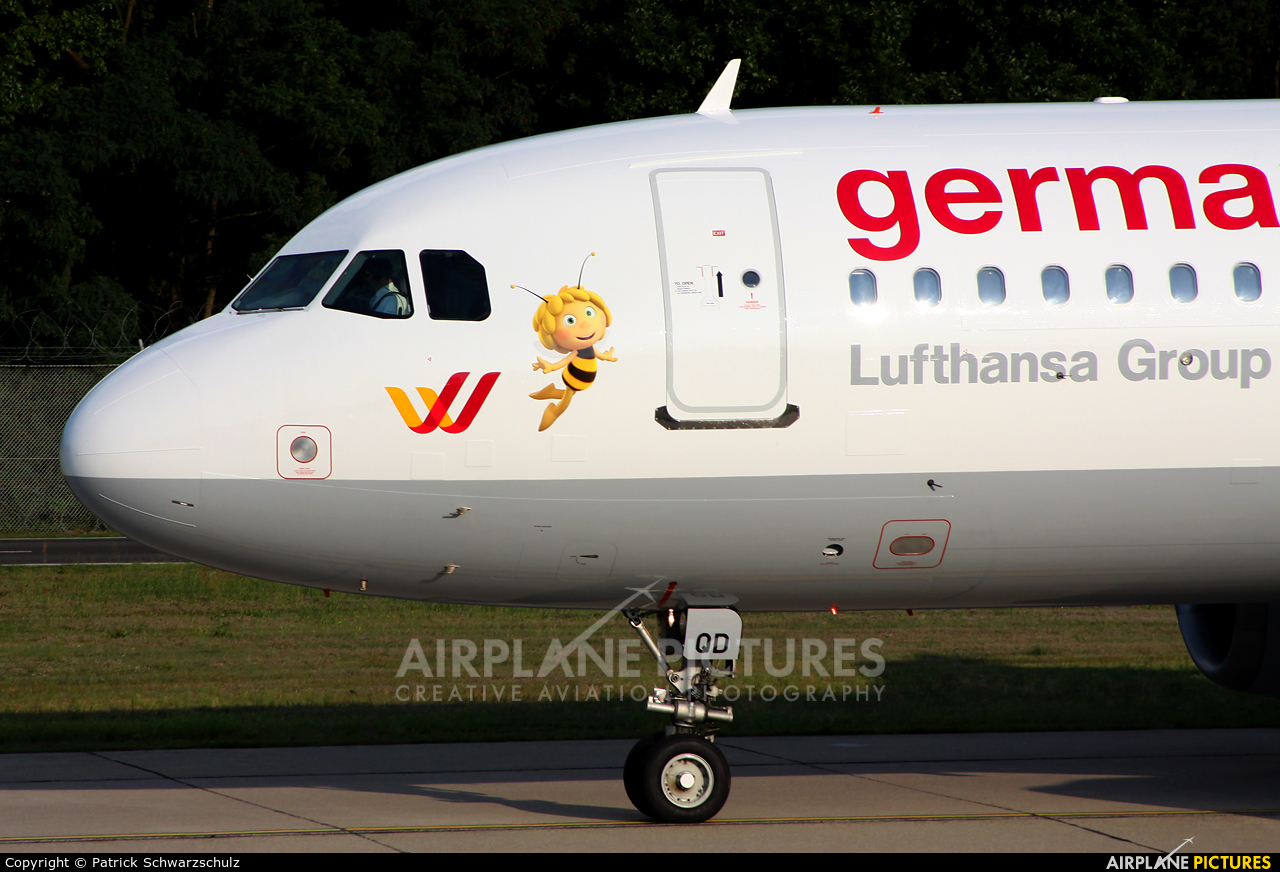 Germanwings D-AIQD aircraft at Berlin - Tegel