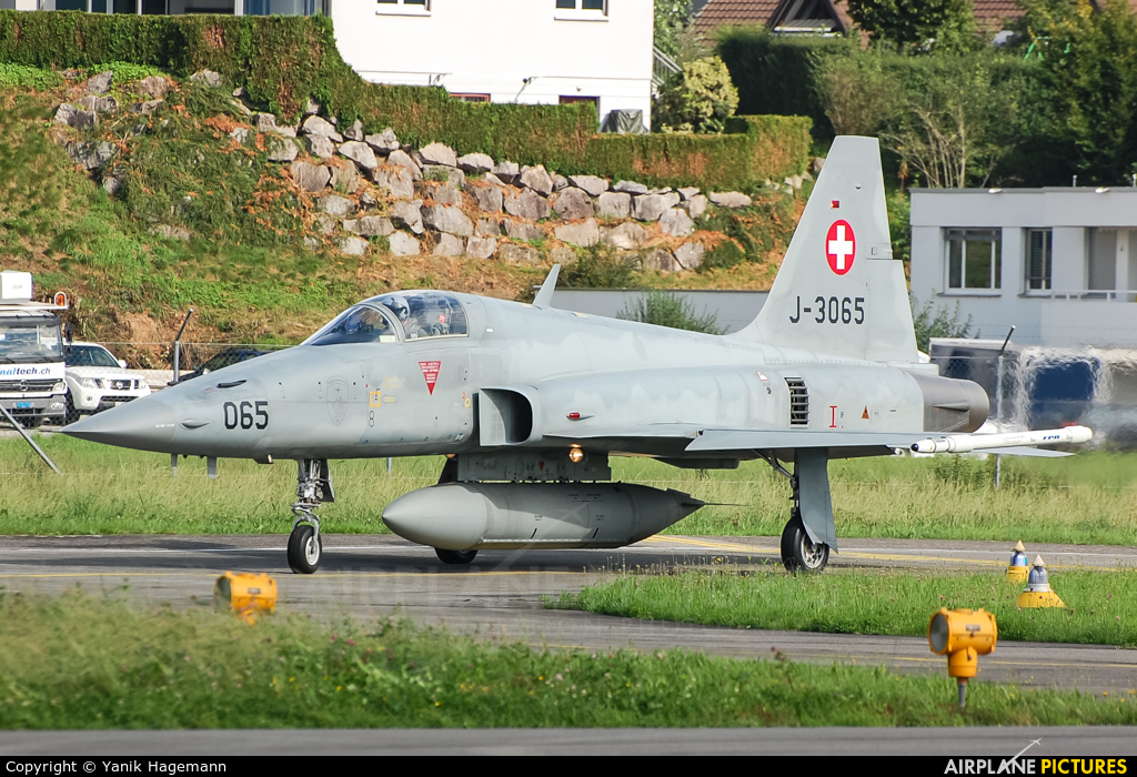 Switzerland - Air Force J-3065 aircraft at Emmen