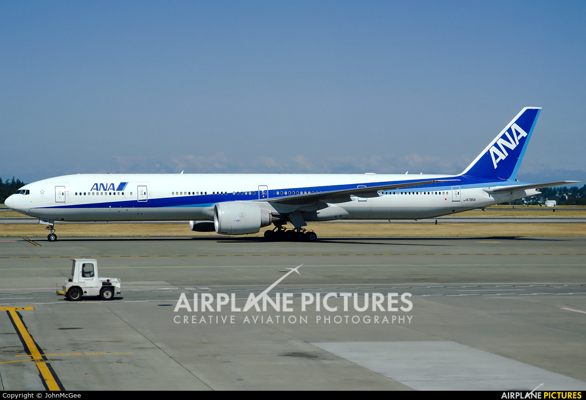 ANA - All Nippon Airways JA781A aircraft at Seattle-Tacoma Intl