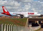 PR-MHS - TAM Airbus A320 aircraft