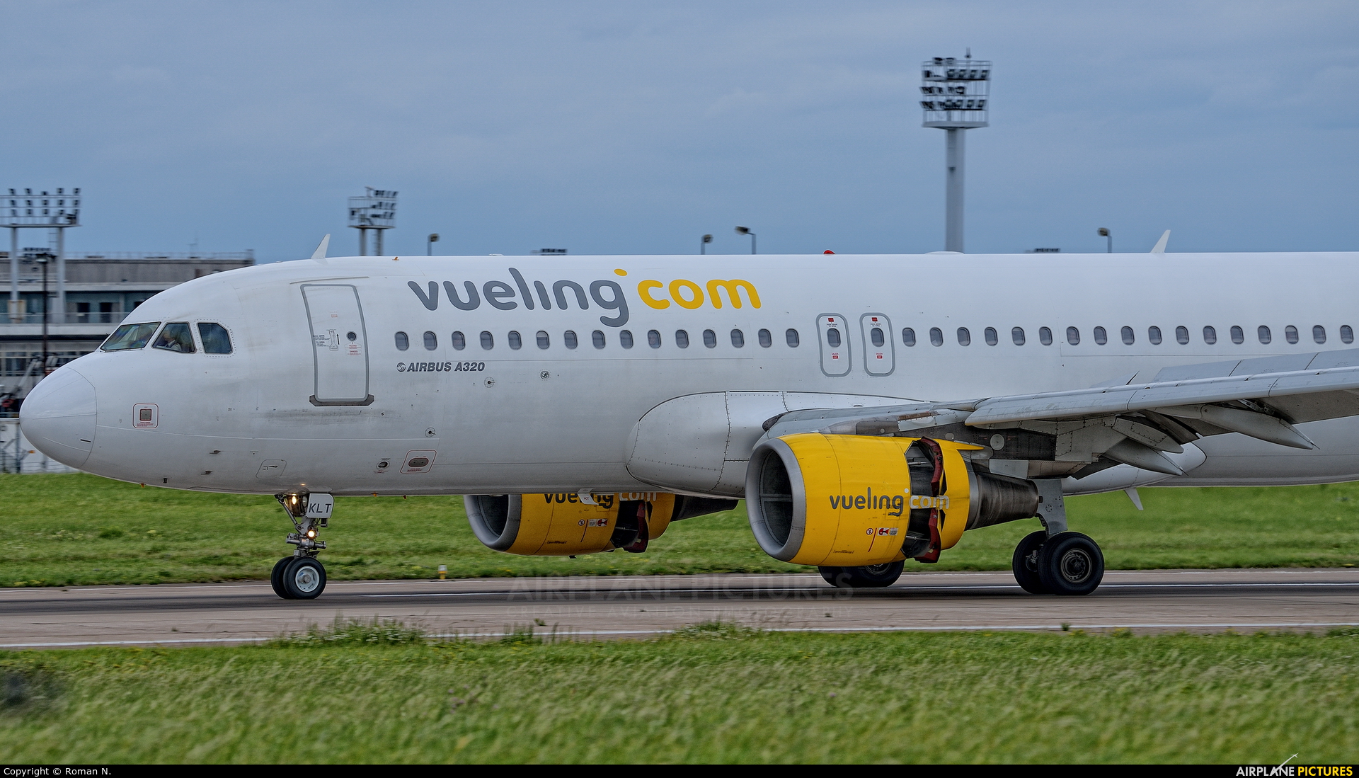 Vueling Airlines EC-KLT aircraft at Paris - Orly