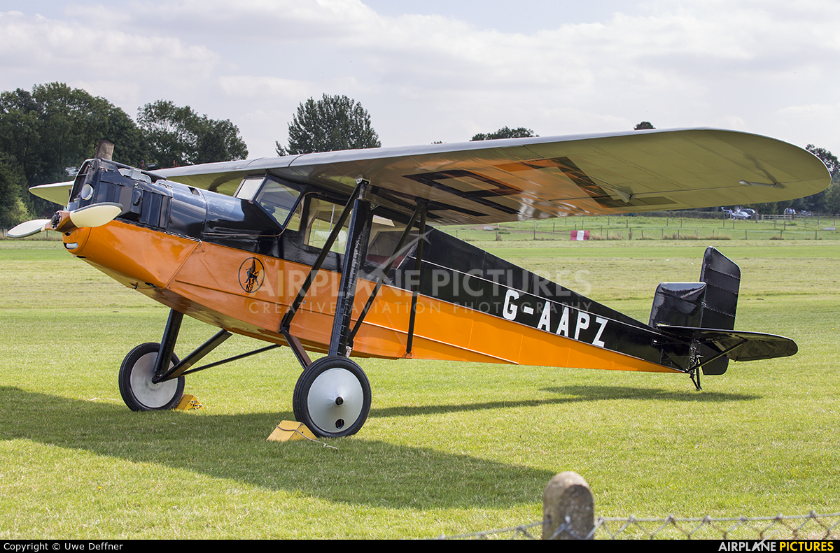 The Shuttleworth Collection G-AAPZ aircraft at Old Warden