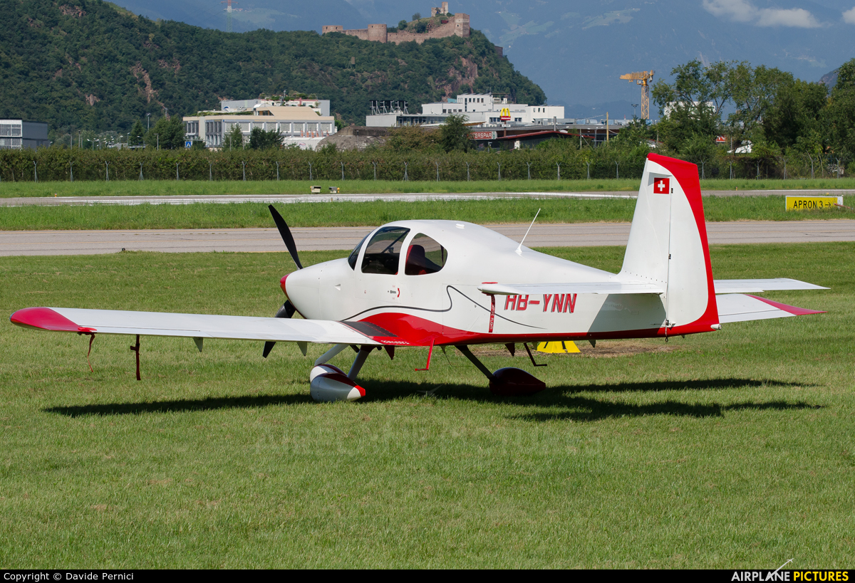 Private HB-YNN aircraft at Bolzano