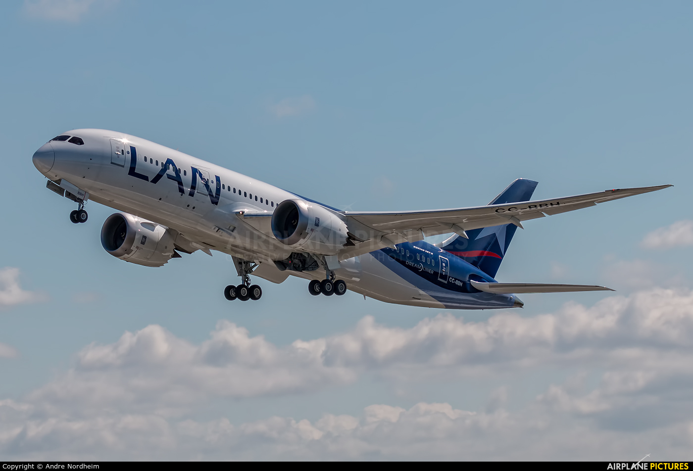 LAN Airlines CC-BBH aircraft at Everett - Snohomish County / Paine Field