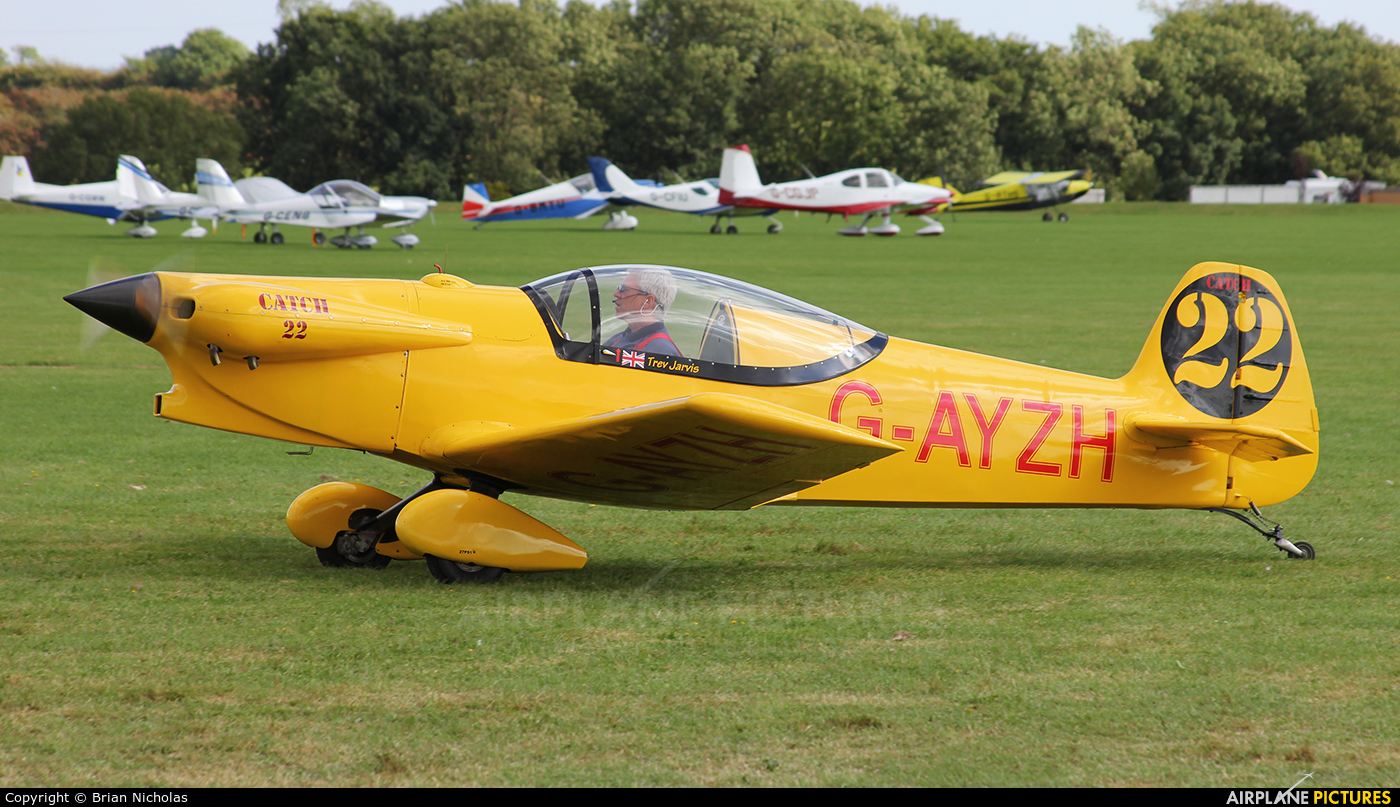 Private G-AYZH aircraft at Northampton / Sywell