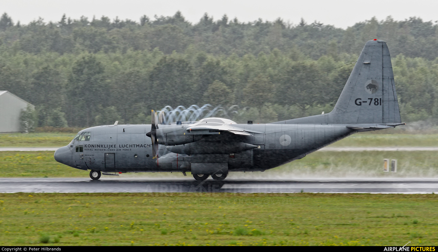 Netherlands - Air Force G-781 aircraft at Eindhoven
