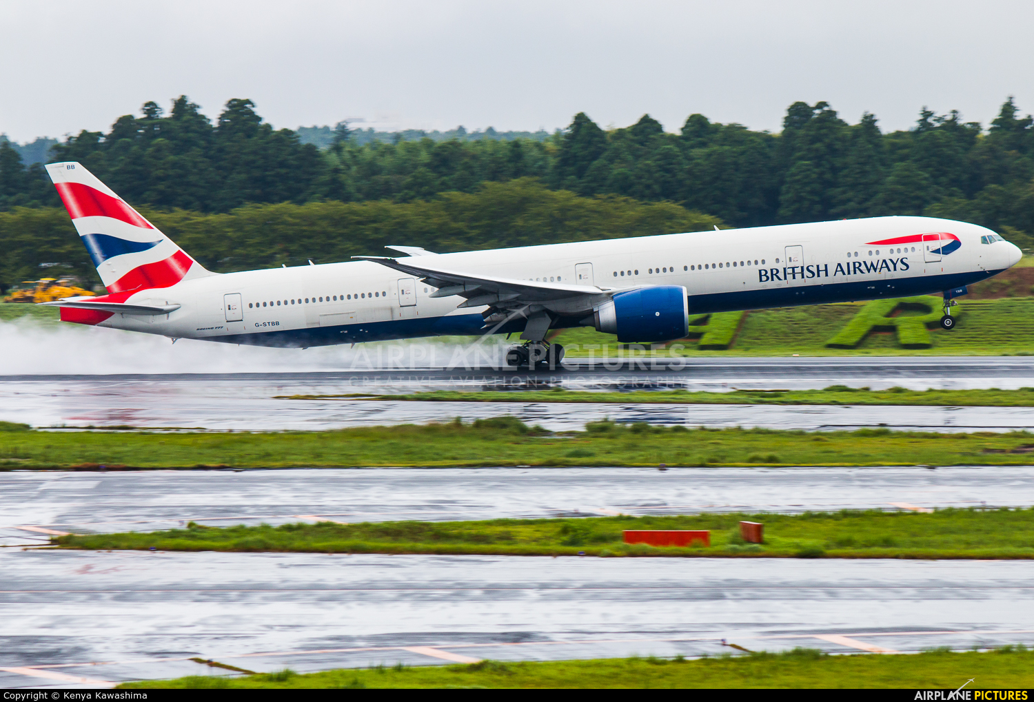 British Airways G-STBB aircraft at Tokyo - Narita Intl