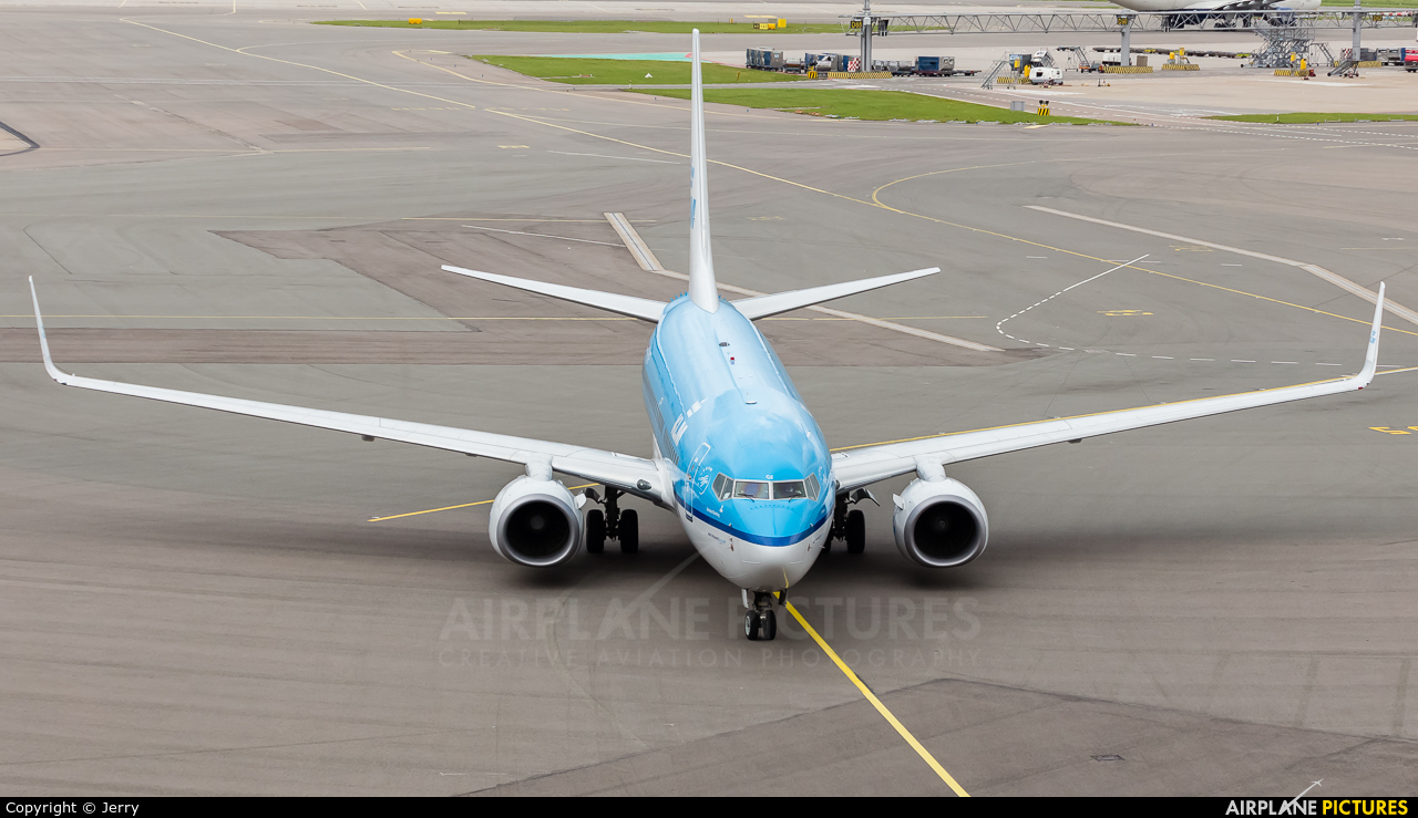 KLM PH-BGE aircraft at Amsterdam - Schiphol