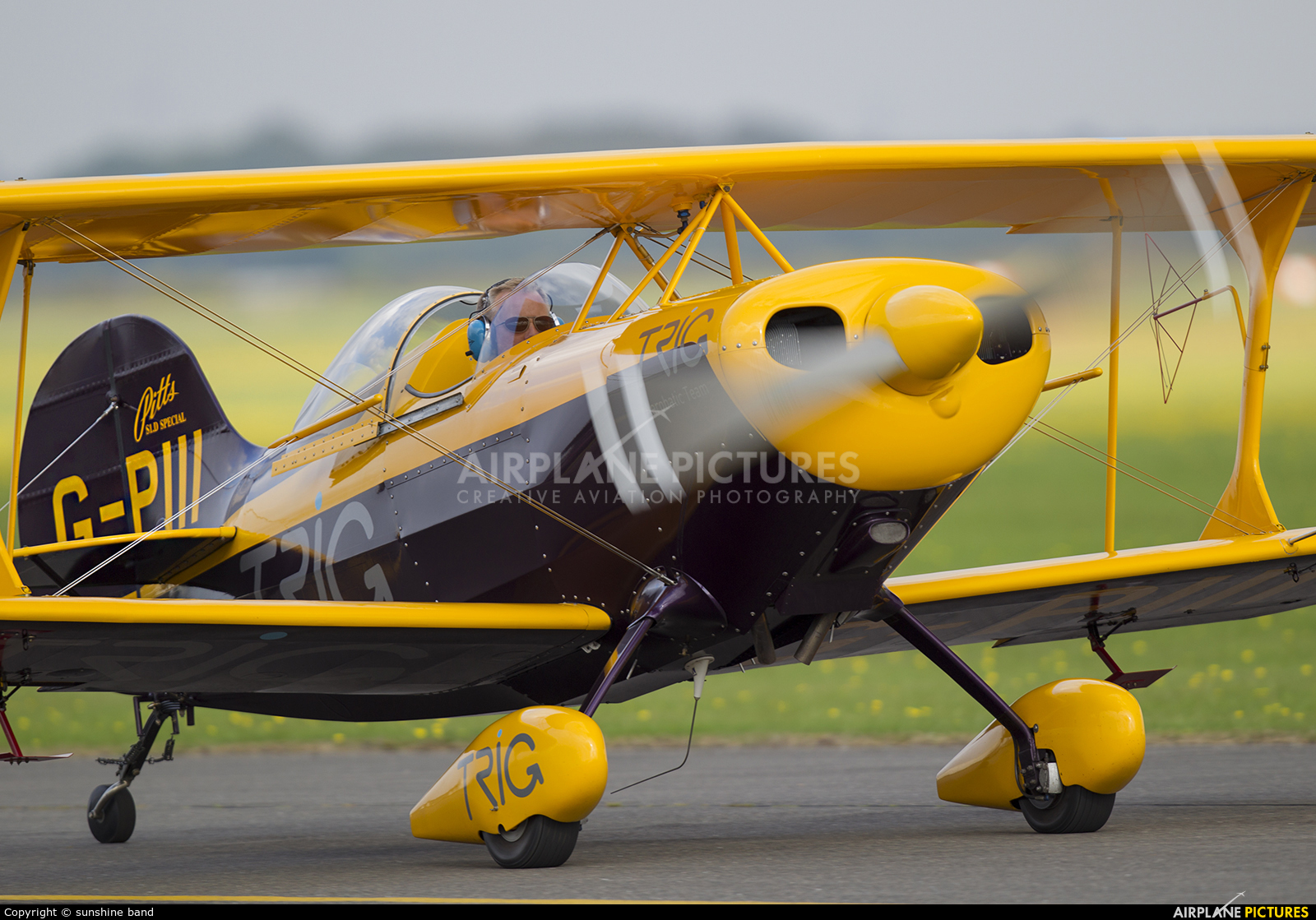 Private G-PIII aircraft at Duxford