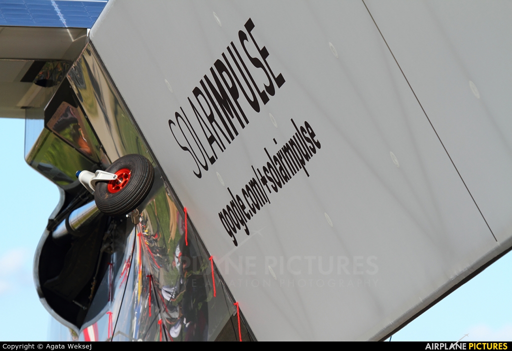 Solar Impulse HB-SIB aircraft at Payerne
