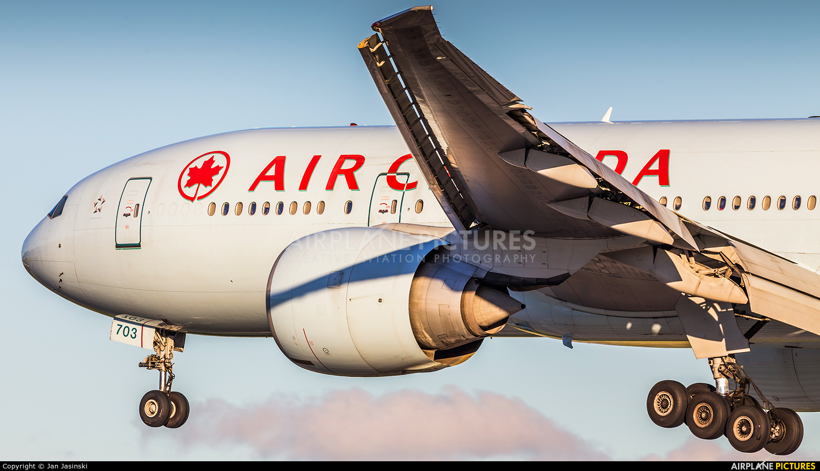 Air Canada C-FIUJ aircraft at Toronto - Pearson Intl, ON