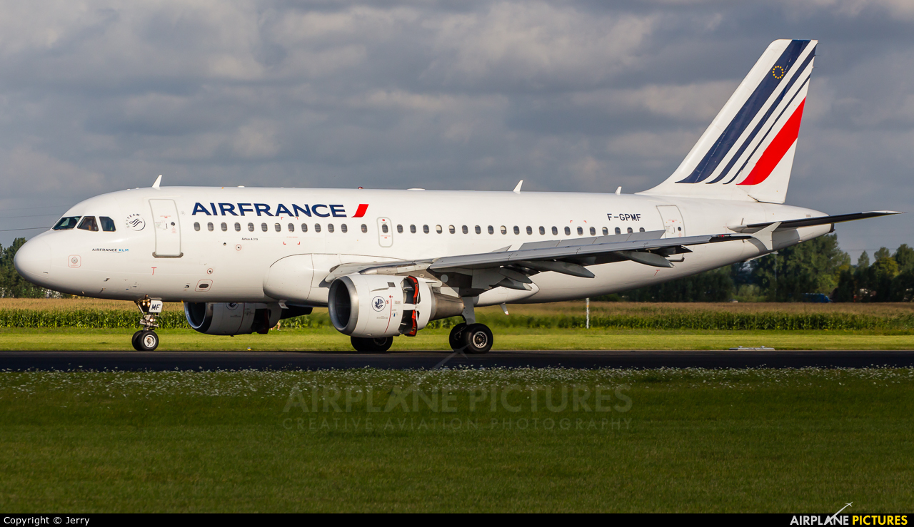 Air France F-GPMF aircraft at Amsterdam - Schiphol