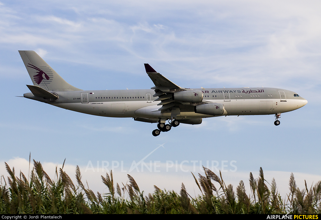 Qatar Amiri Flight A7-HHK aircraft at Barcelona - El Prat