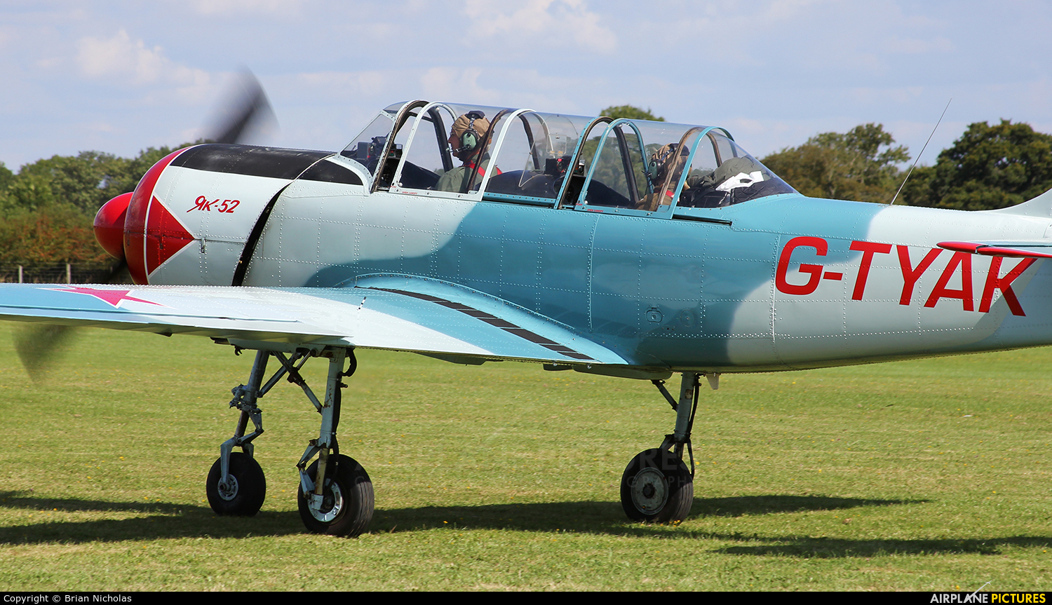 Private G-TYAK aircraft at Northampton / Sywell