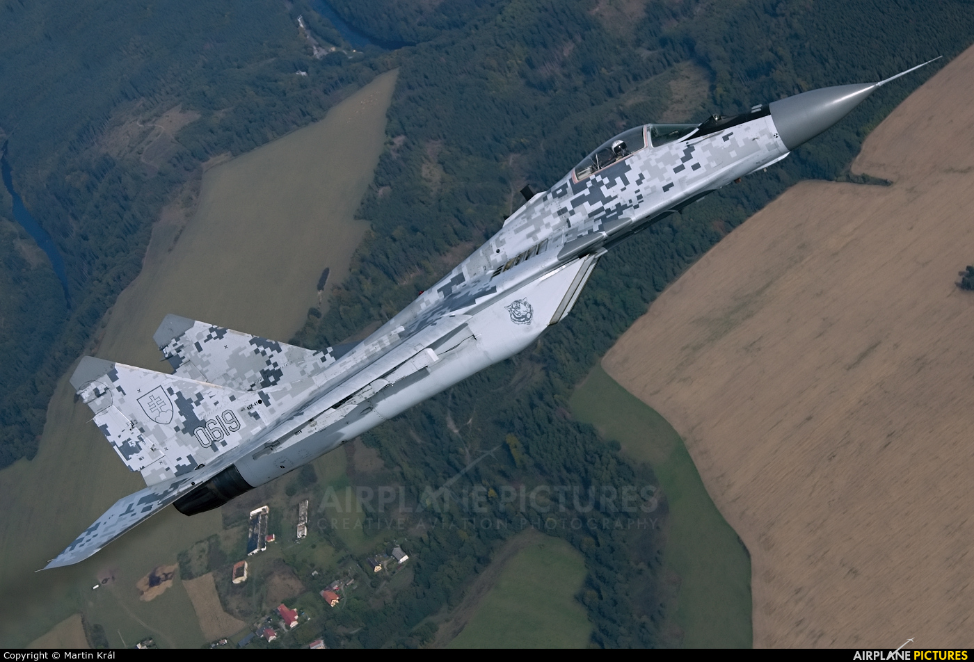 Slovakia -  Air Force 0619 aircraft at In Flight - Czech Republic