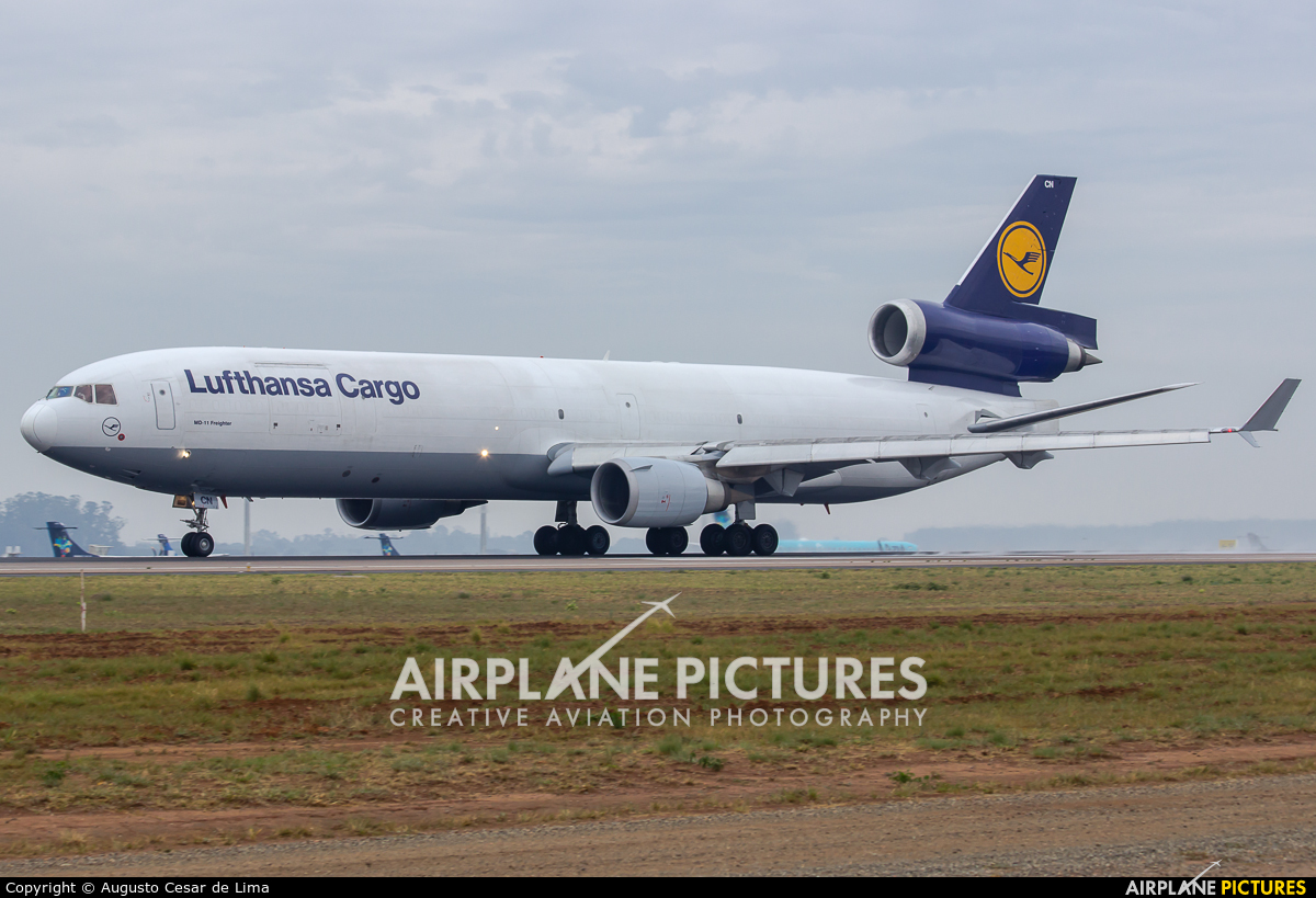 Lufthansa Cargo D-ALCN aircraft at Campinas - Viracopos Intl