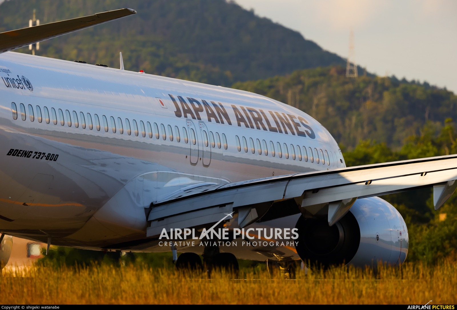 JAL - Japan Airlines JA349J aircraft at Hiroshima