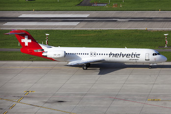 HB-JVF - Helvetic Airways Fokker 100