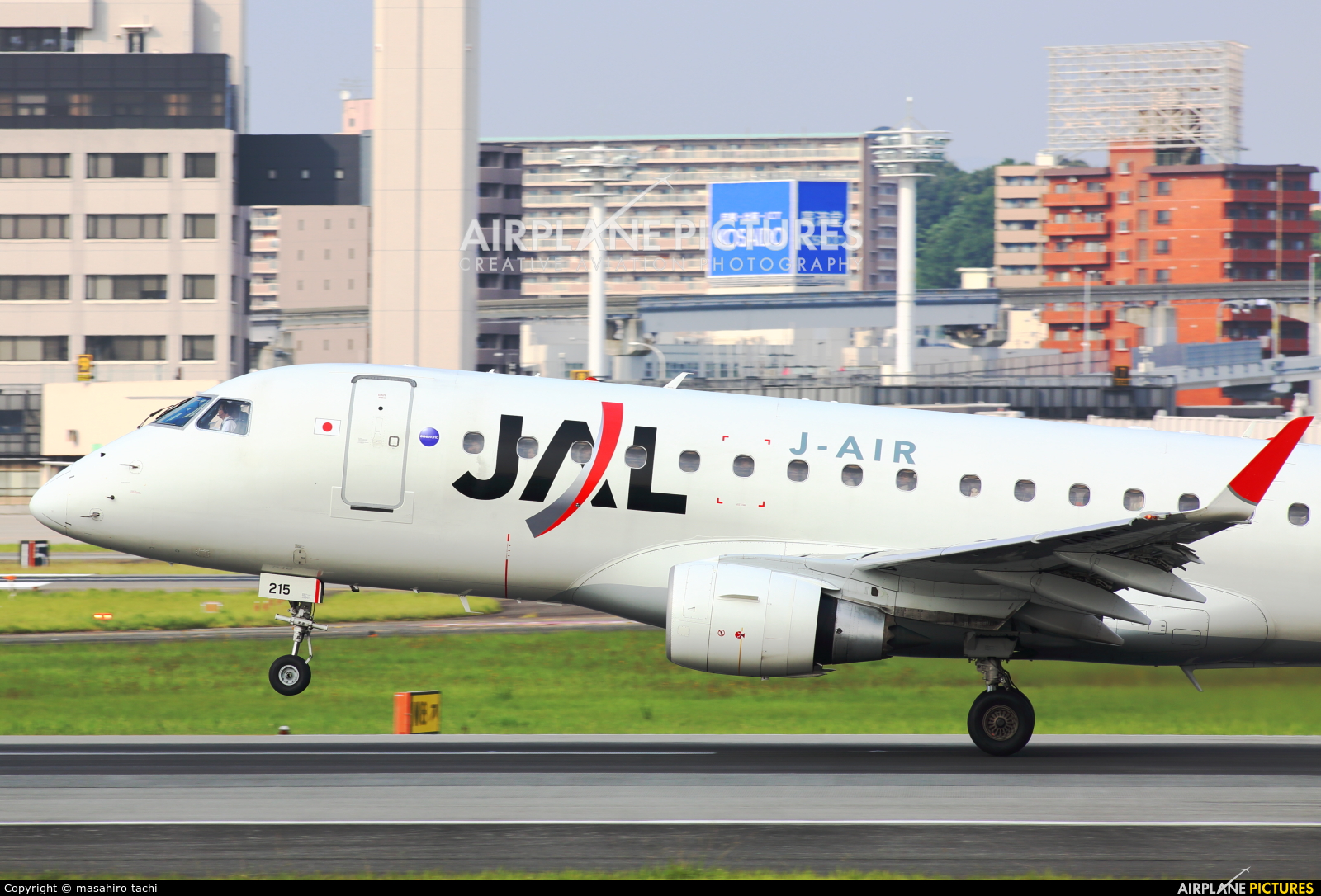 J-Air JA215J aircraft at Osaka - Itami Intl