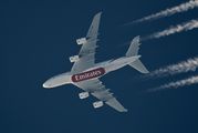 A6-EDM - Emirates Airlines Airbus A380 aircraft