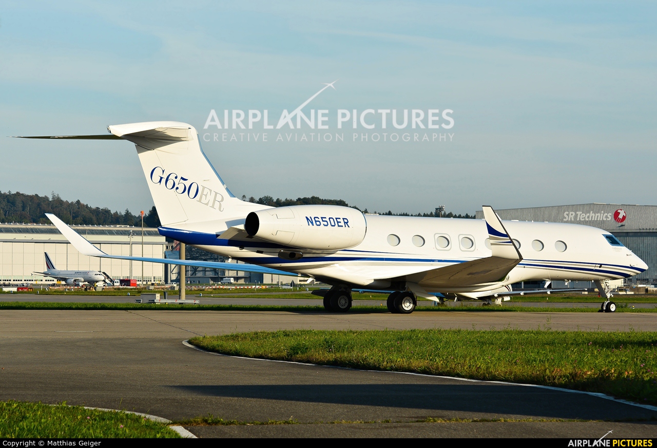 Gulfstream Aerospace Service Corp N650ER aircraft at Zurich