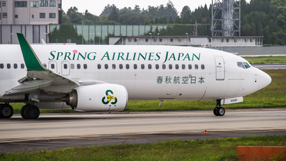 JA02GR - Spring Airlines Japan Boeing 737-800