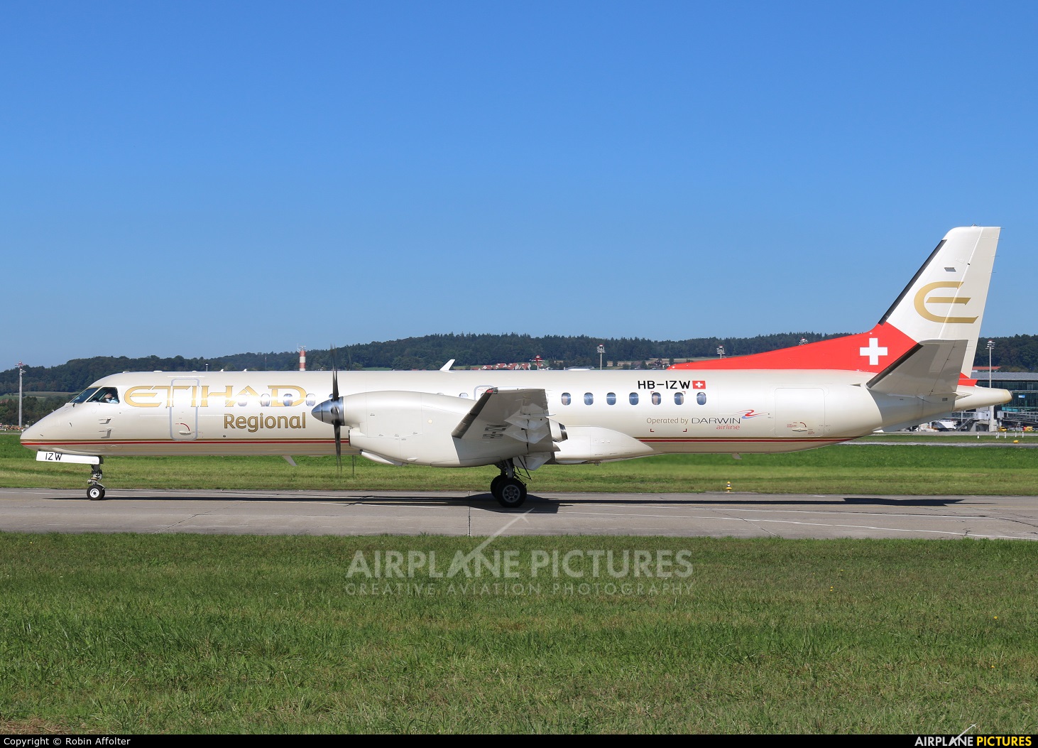 Etihad Regional - Darwin Airlines HB-IZW aircraft at Zurich