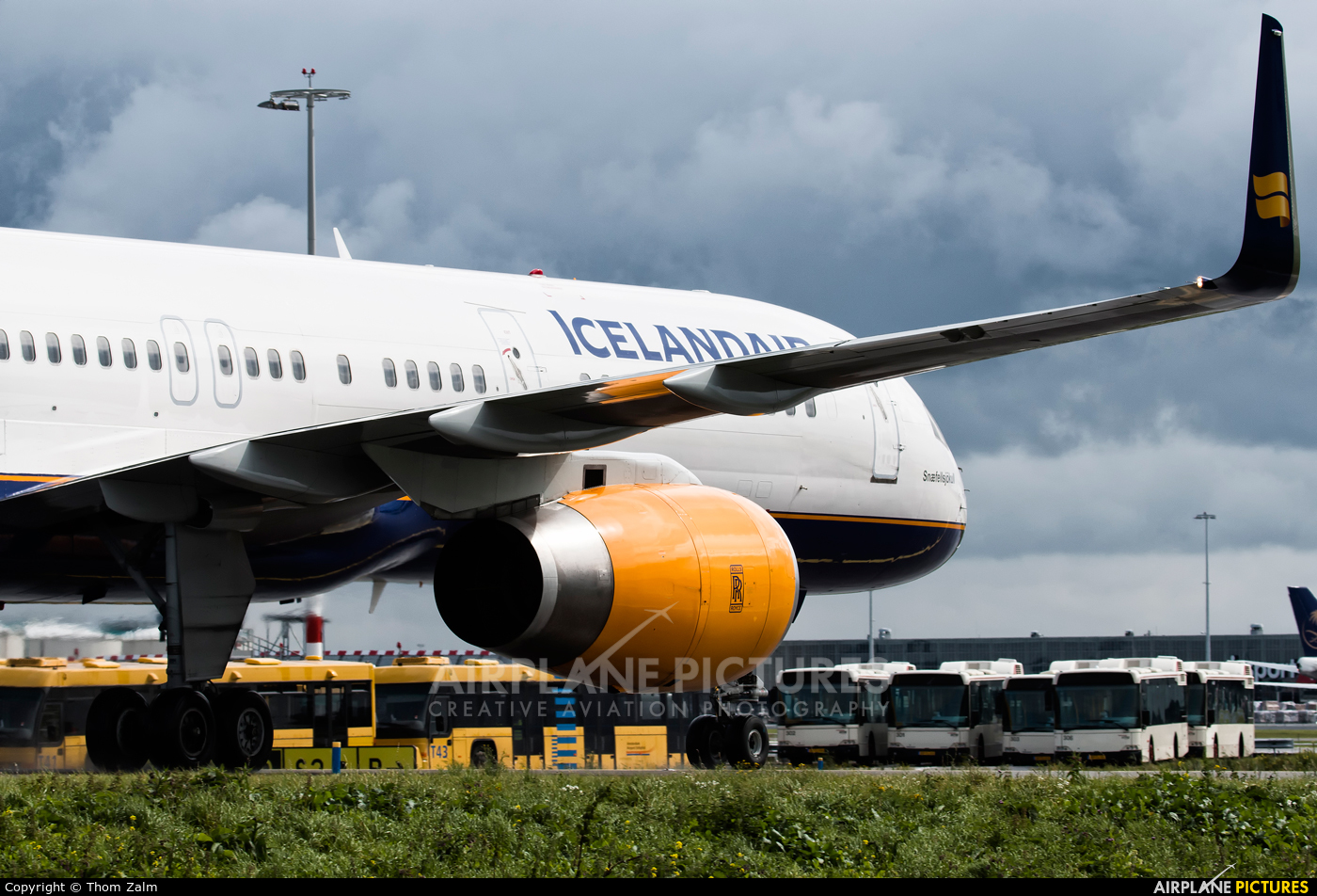 Icelandair TF-ISD aircraft at Amsterdam - Schiphol
