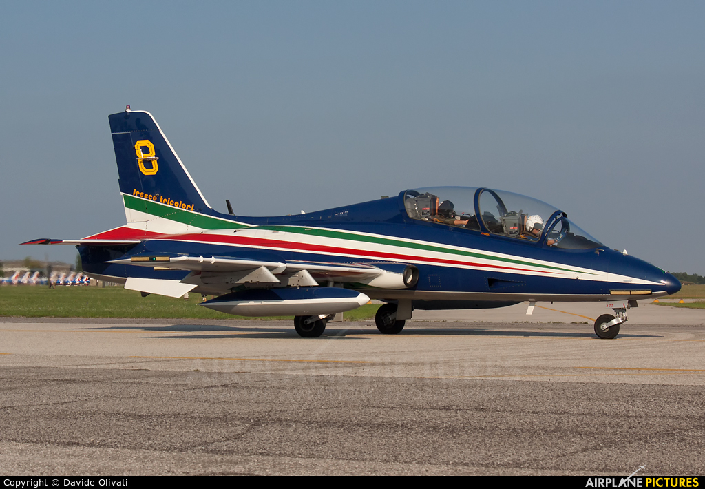 Italy - Air Force "Frecce Tricolori" MM54534 aircraft at Treviso - Istrana