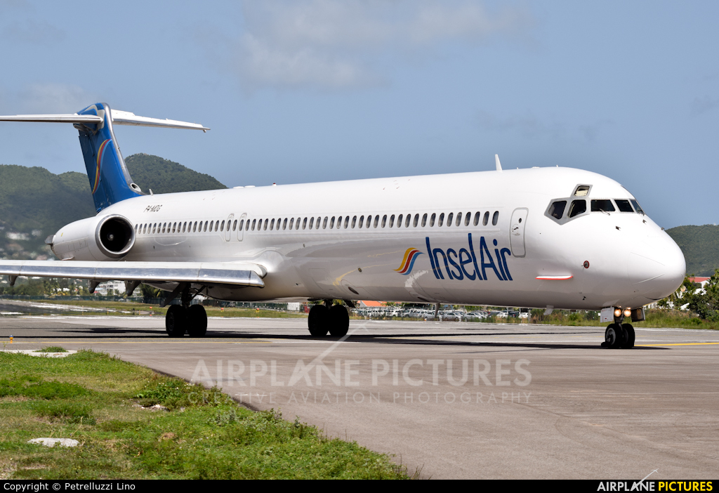 Insel Air P4-MDG aircraft at Sint Maarten - Princess Juliana Intl