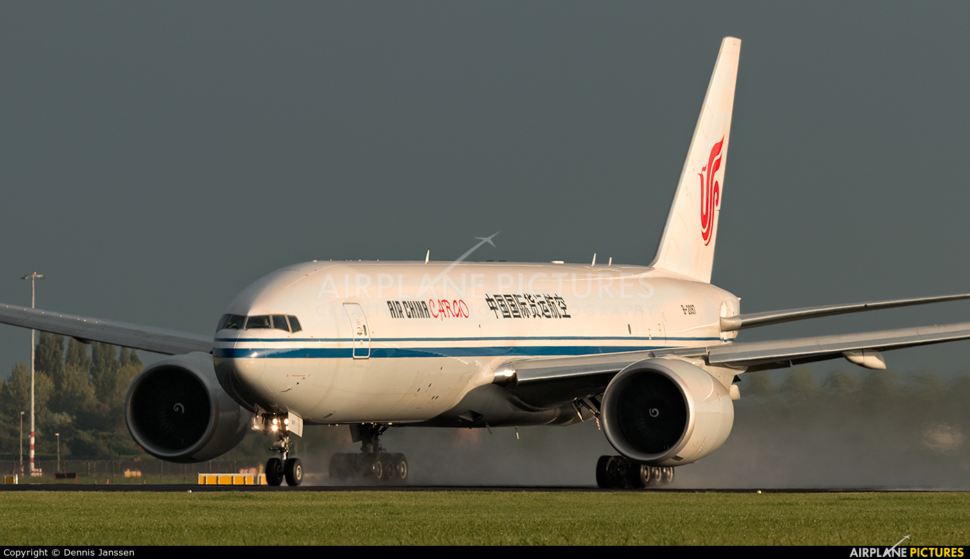 Air China Cargo B-2097 aircraft at Amsterdam - Schiphol