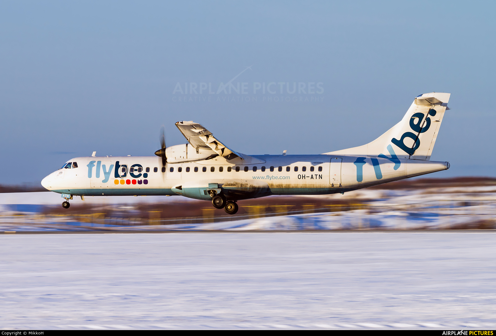 FlyBe Nordic OH-ATN aircraft at Helsinki - Vantaa