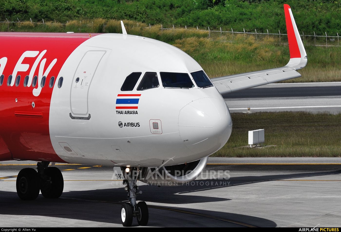AirAsia (Thailand) HS-BBD aircraft at Phuket