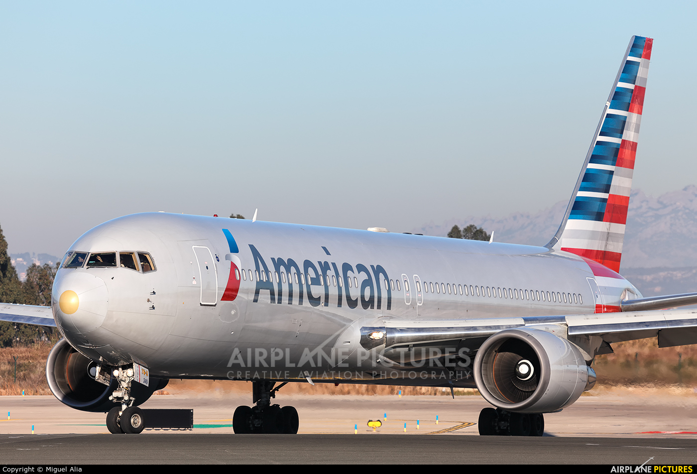 American Airlines N349AN aircraft at Barcelona - El Prat