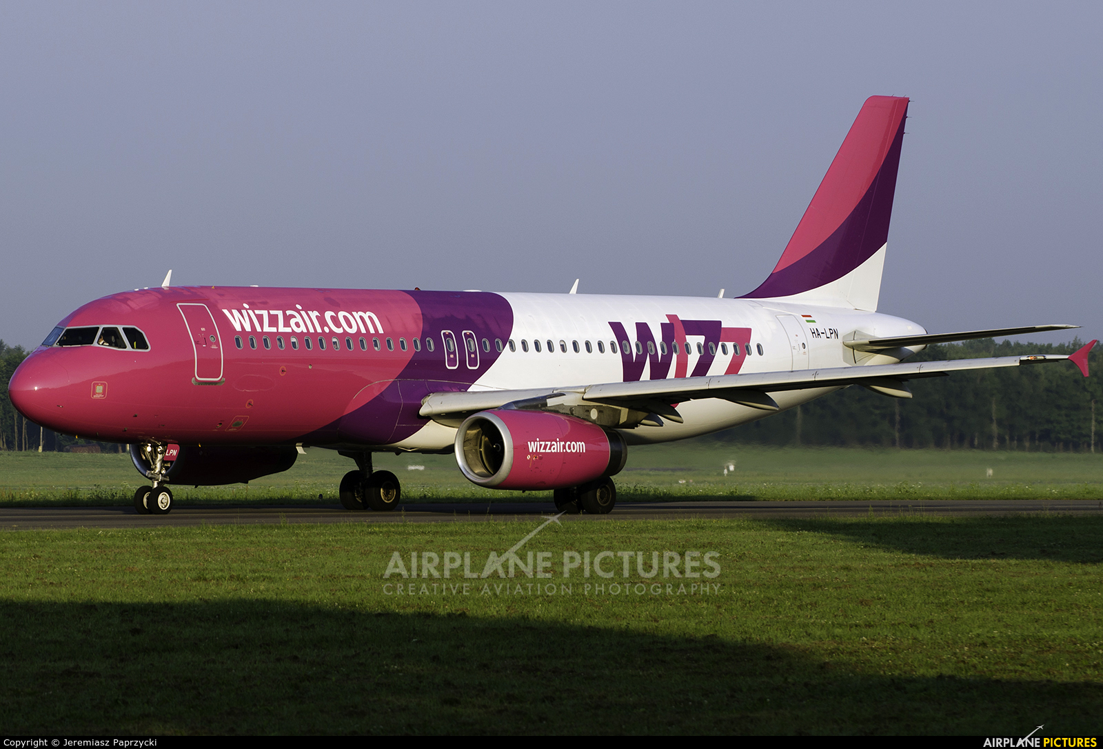 Wizz Air HA-LPN aircraft at Wrocław - Copernicus