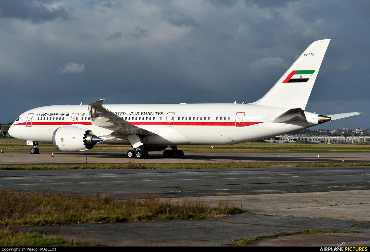 United Arab Emirates - Government A6-PFC aircraft at Paris - Le Bourget