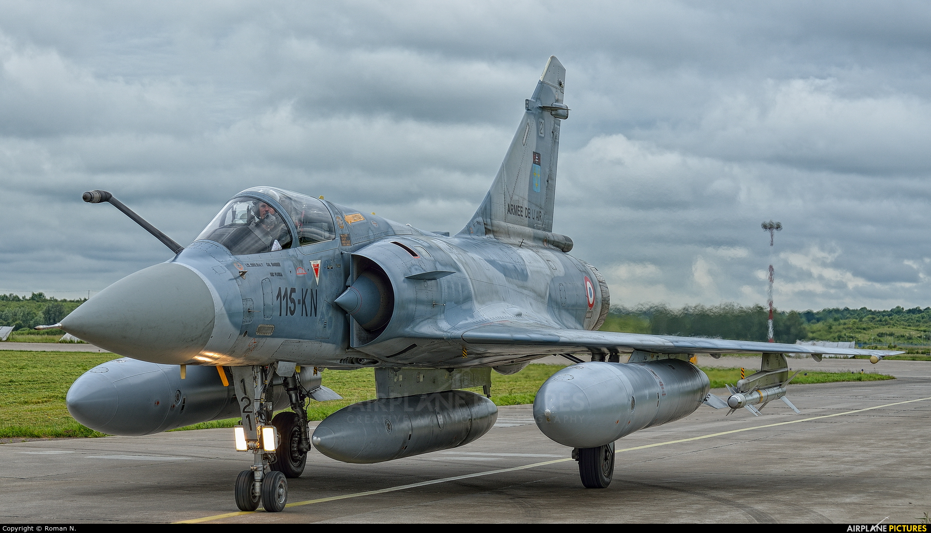 France - Air Force 121 aircraft at Malbork