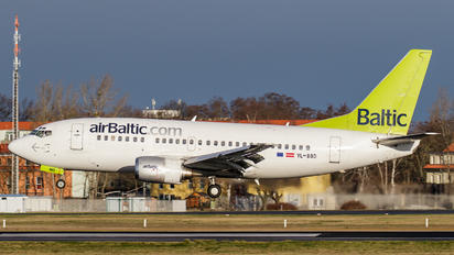 YL-BBD - Air Baltic Boeing 737-500