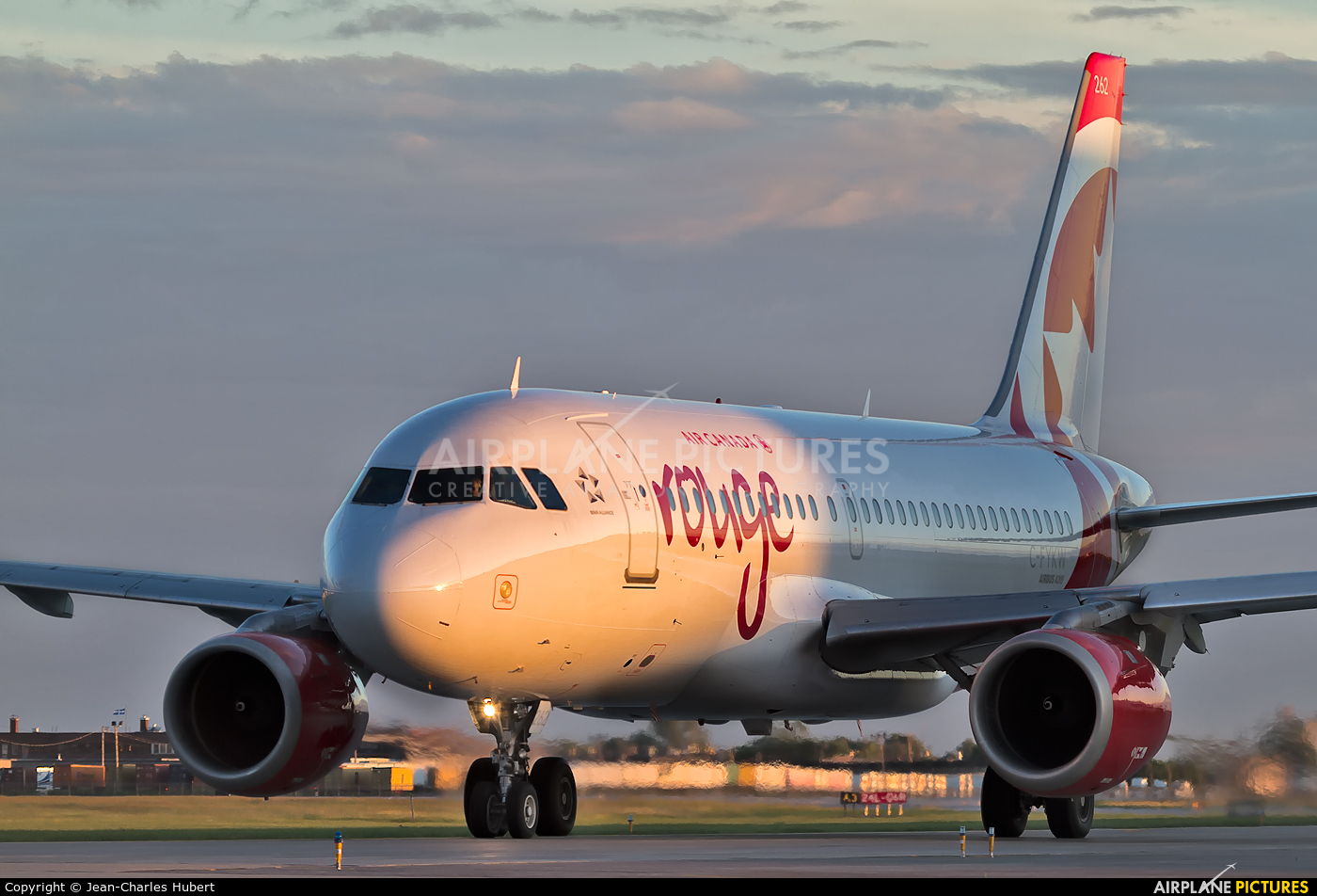 Air Canada Rouge C-FYKW aircraft at Montreal - Pierre Elliott Trudeau Intl, QC