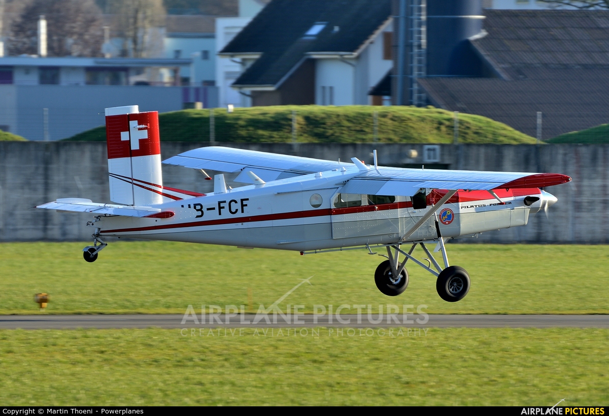  HB-FCF aircraft at Emmen