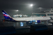 First visit of an Aeroflot Boeing 777 in Milan title=